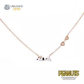 UBS Gold Kalung Emas Peanuts Snoopy - K9k0002 - 17K