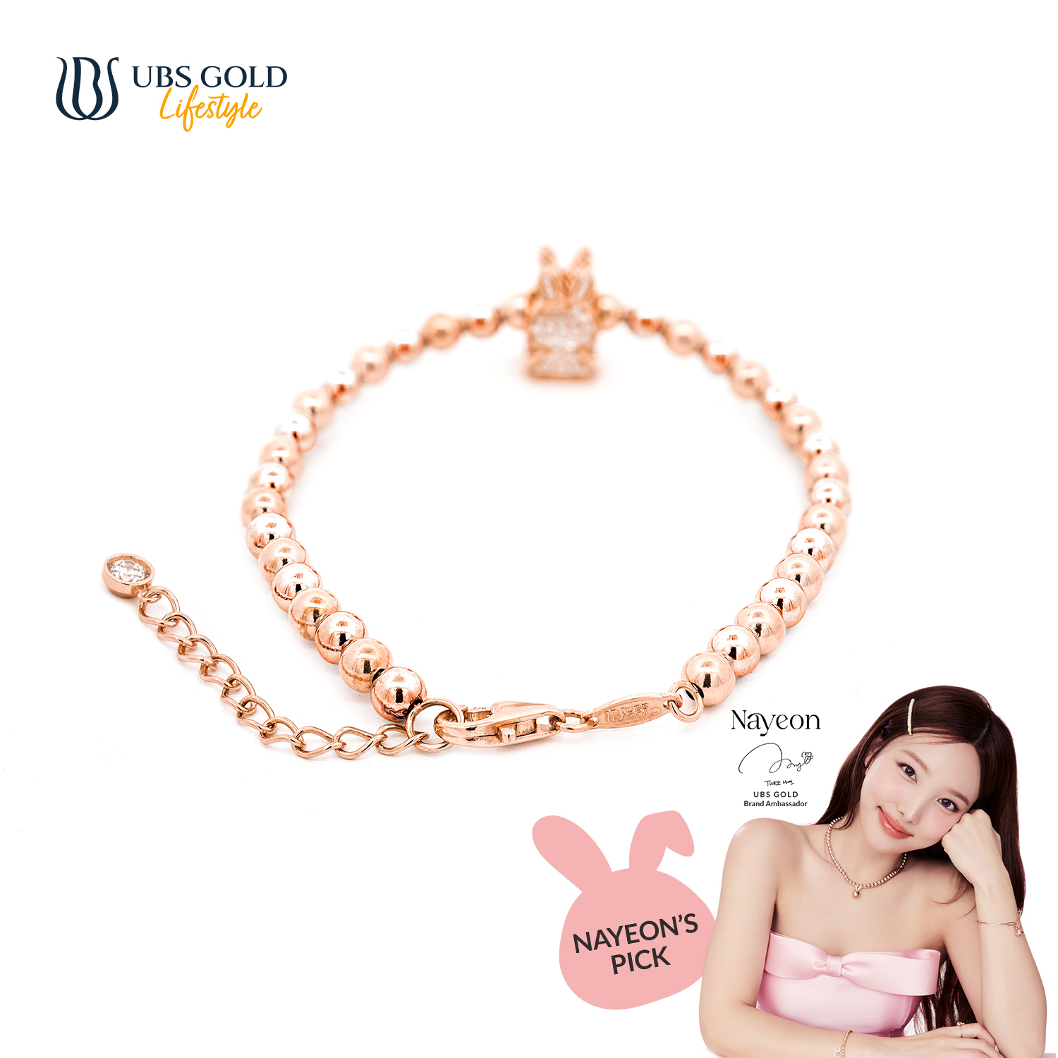 UBS Gold Gelang Emas Ultra Ball Yeonni - Kdg0312 - 17K