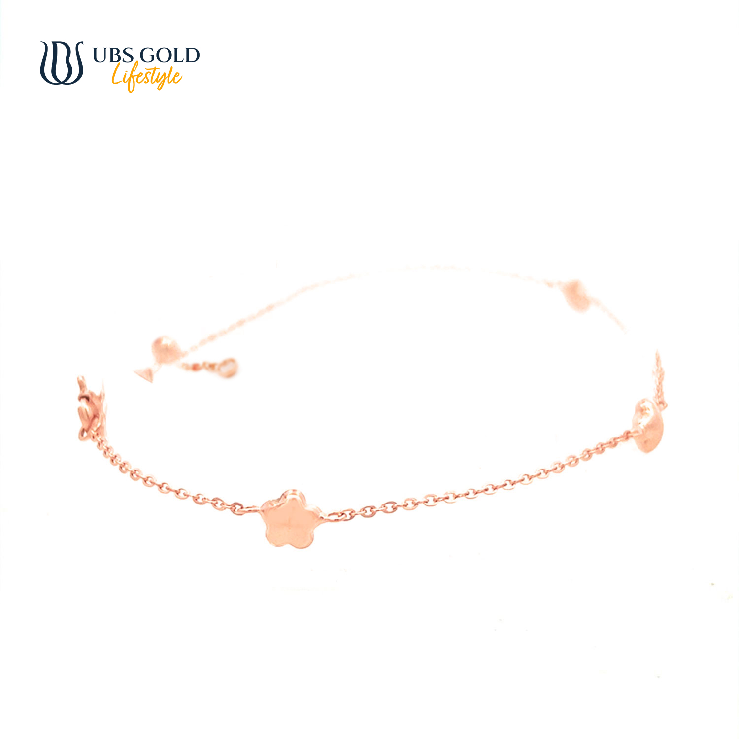 UBS Gold Gelang Emas Luna - Kgv7052 - 17K