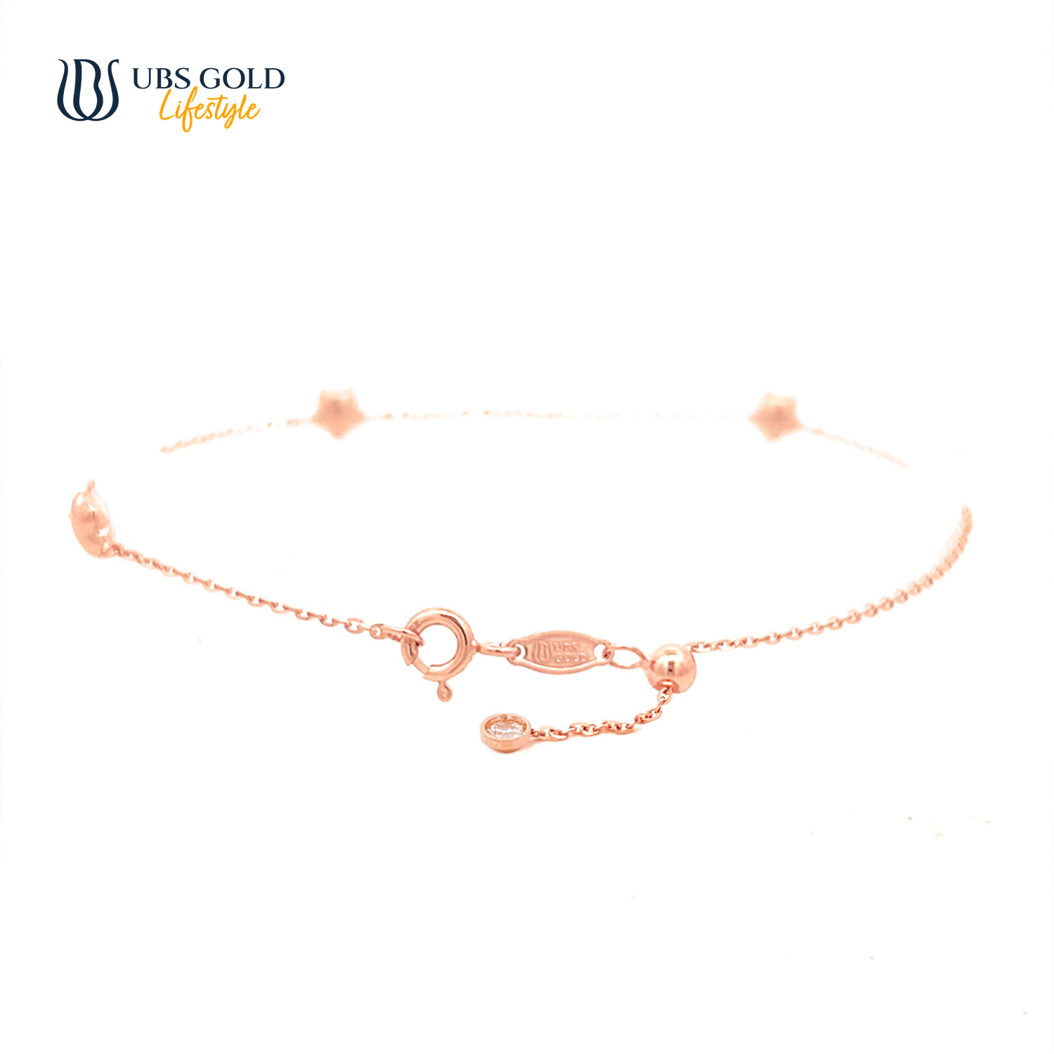 UBS Gold Gelang Emas Luna - Kgv7052 - 17K