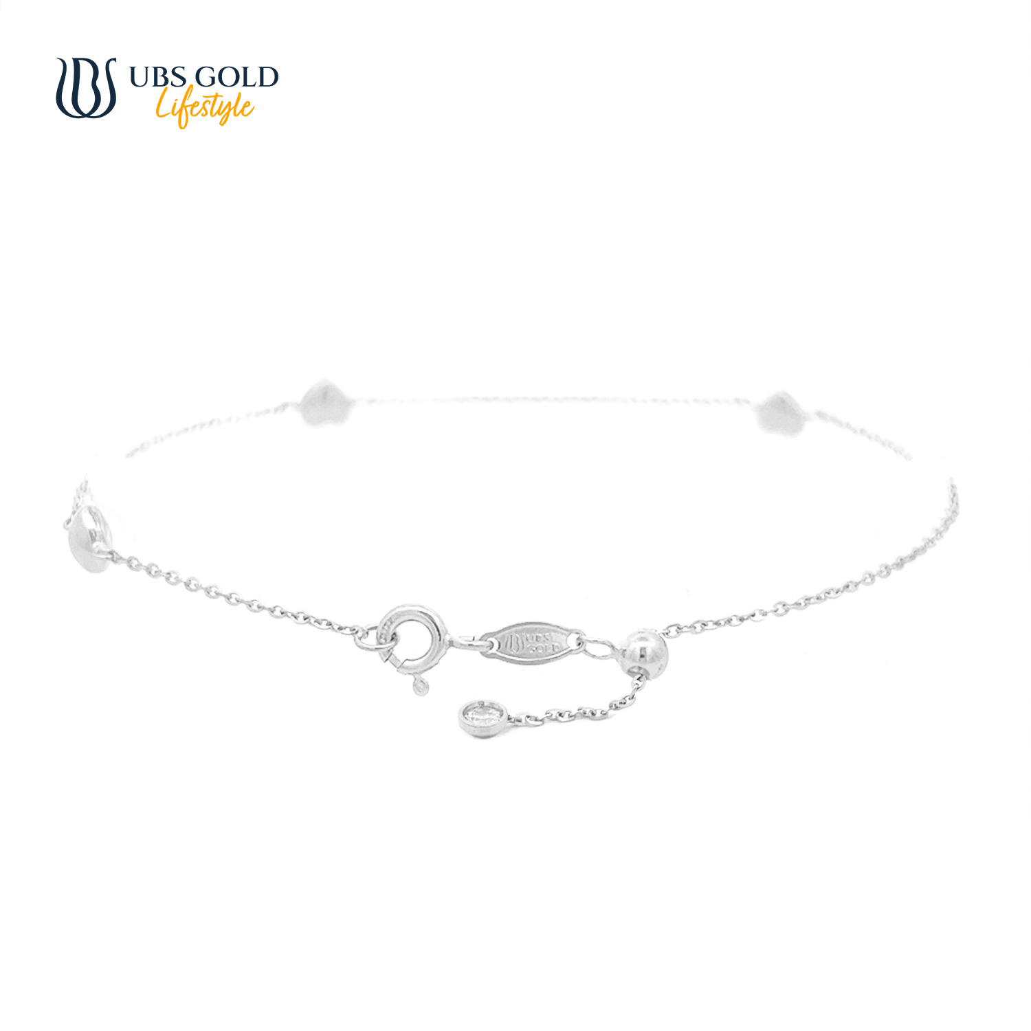 UBS Gold Gelang Emas Luna - Kgv7053 - 17K