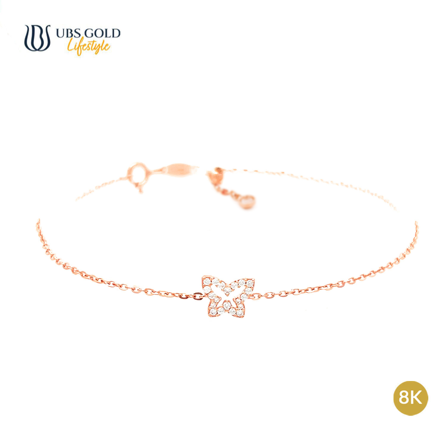 UBS Gold Gelang Emas Luna - Ksg1135K - 8K