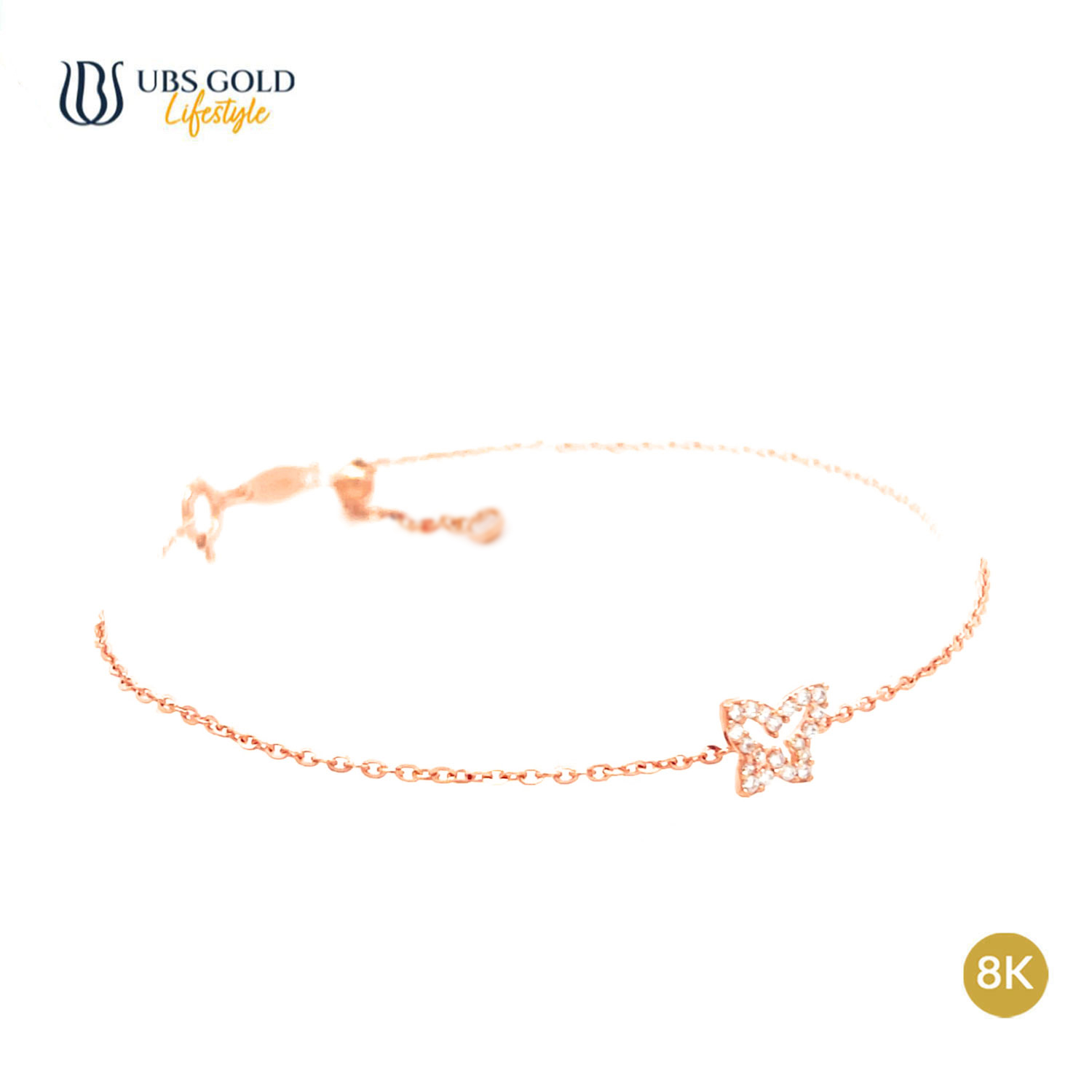 UBS Gold Gelang Emas Luna - Ksg1135K - 8K