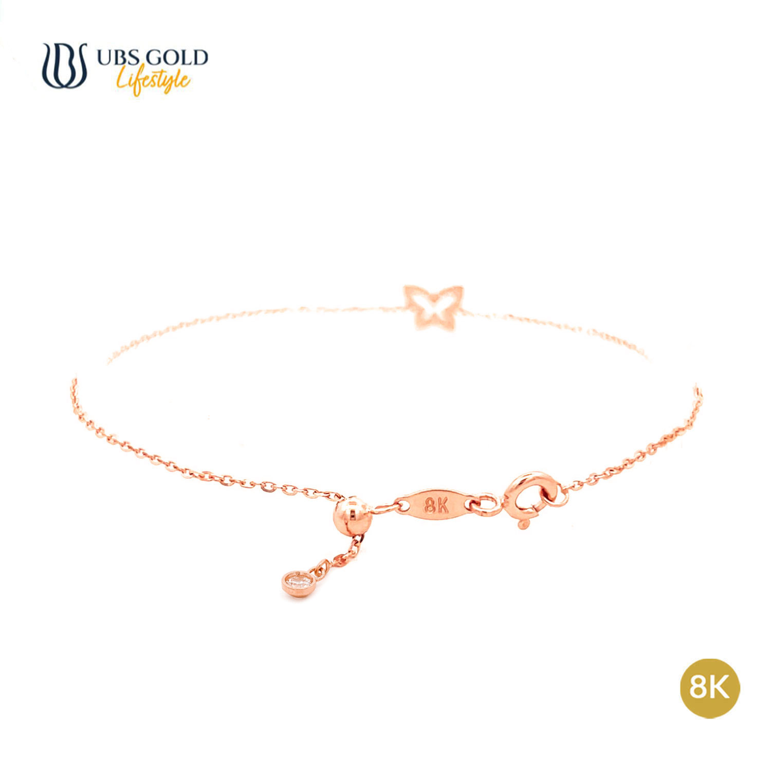 UBS Gold Gelang Emas Luna - Ksg1135K - 8K