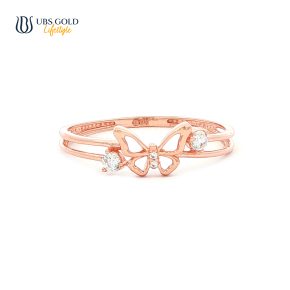 UBS Gold Cincin Emas Millie Molly - Cc17557 - 17K