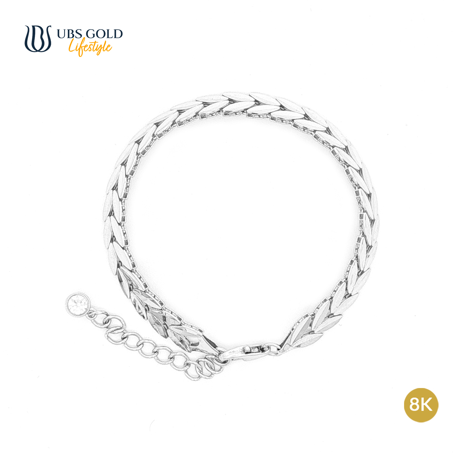 UBS Gold Gelang Emas Verona - E8g0022K - 8K