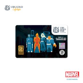 UBS Gold Logam Mulia Marvel Fantastic Four 1 Gr