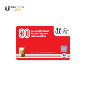 UBS Gold Logam Mulia HUT RI ke-80 1 Gram