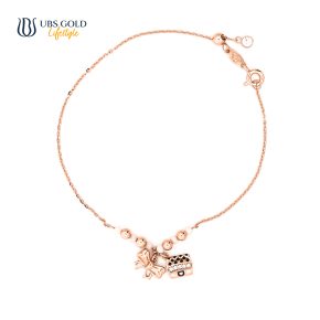 UBS Gold Gelang Emas Bubbly - Kgv7430 - 17K
