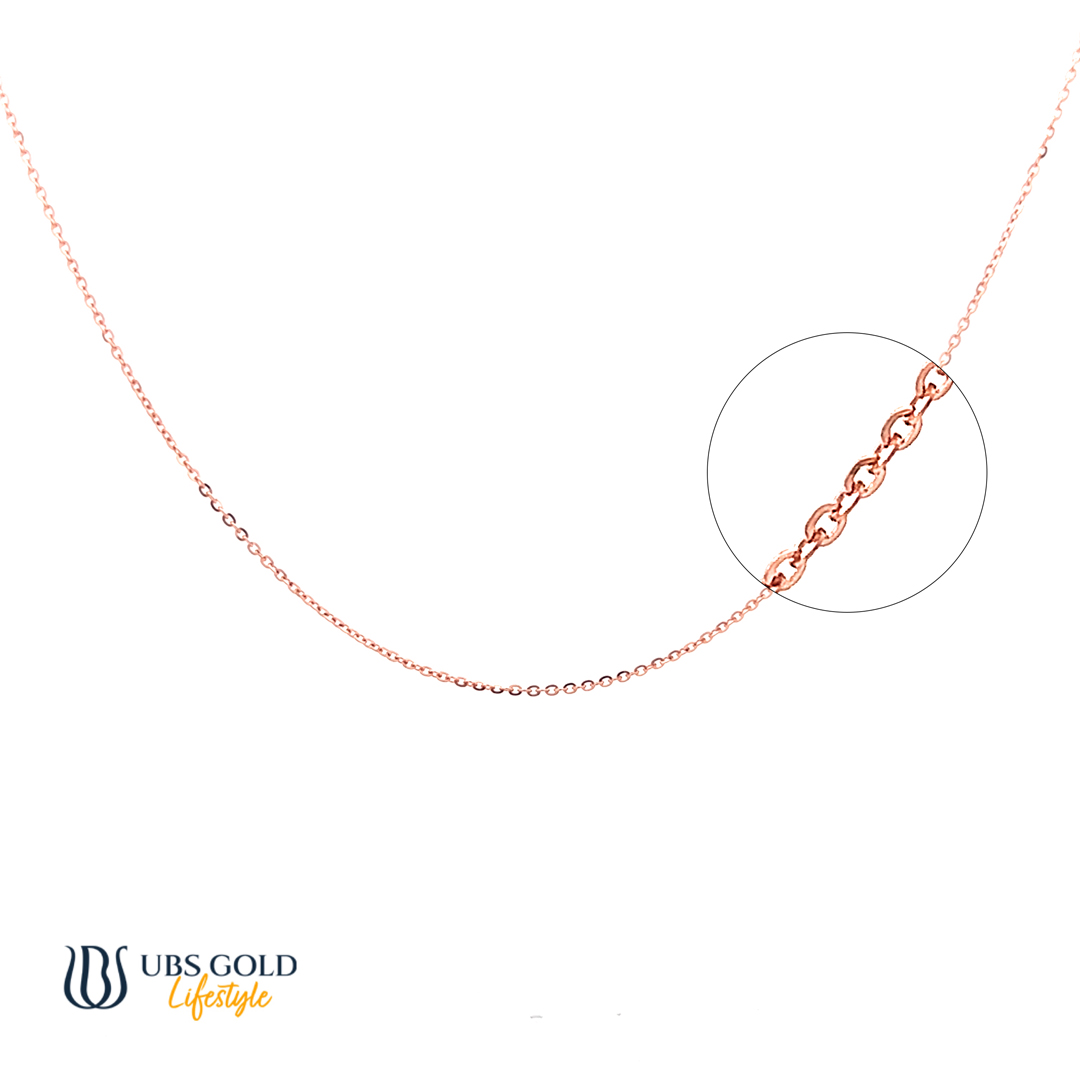 UBS Gold Kalung Emas Polos - Kkv15893 - 17K