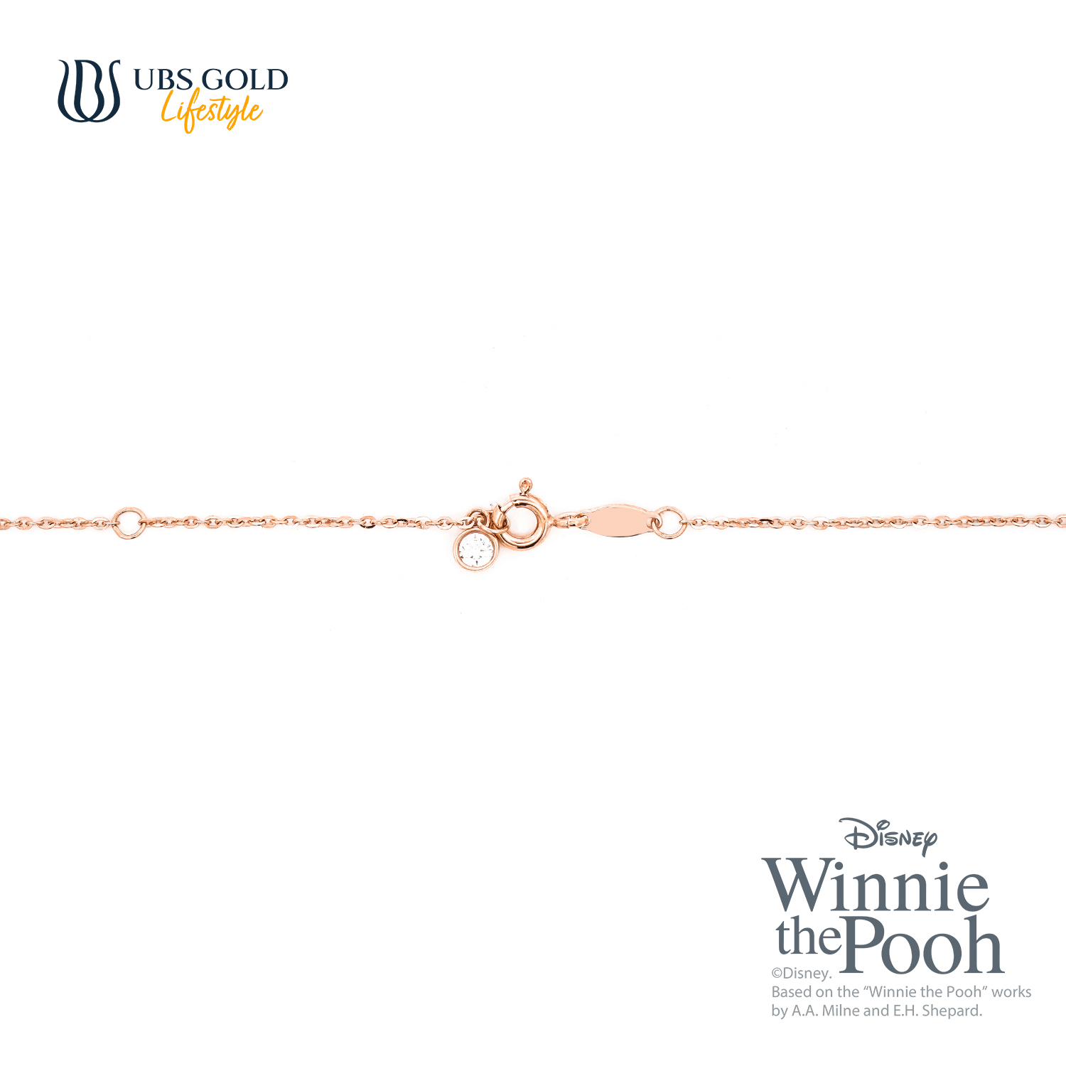 UBS Gold Kalung Emas Disney Winnie The Pooh - Kky0519 - 17K