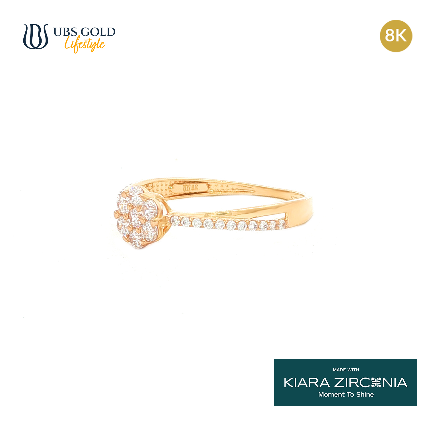 UBS Gold Cincin Emas - Cc17353K - 8K