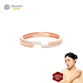 UBS Gold Cincin Emas Isyana Niskala - Cc17524 - 17K