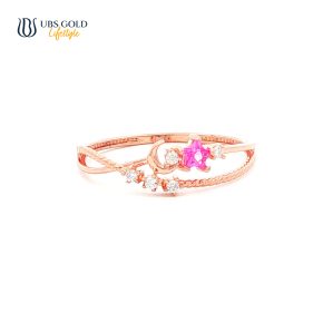 UBS Gold Cincin Emas Millie Molly - Cc17533 - 17K