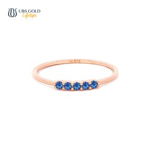 UBS Gold Cincin Emas Birthstone - Cc17552-9 - 17K - Sep