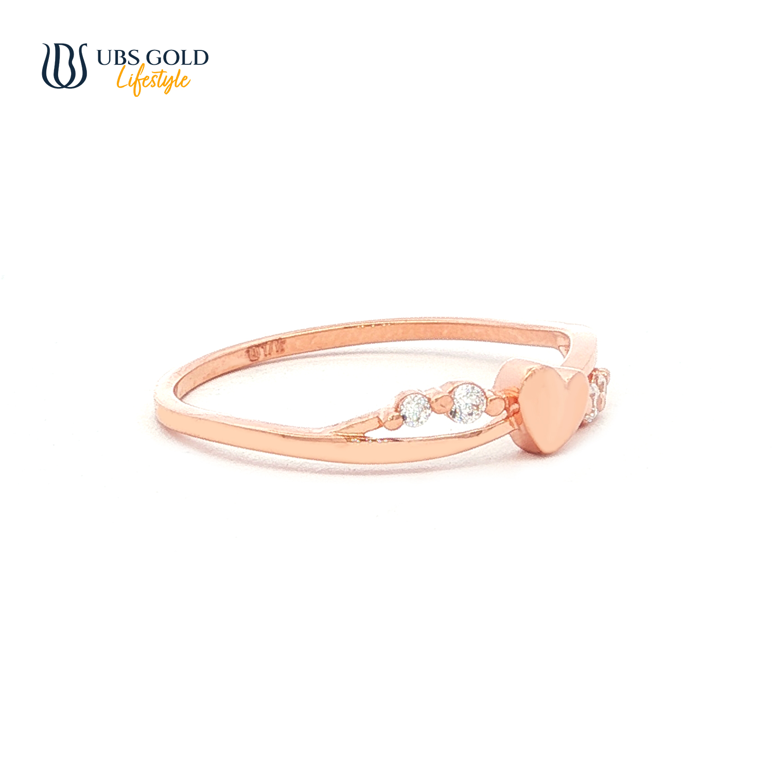 UBS Gold Cincin Emas Millie Molly - Cc17566 - 17K