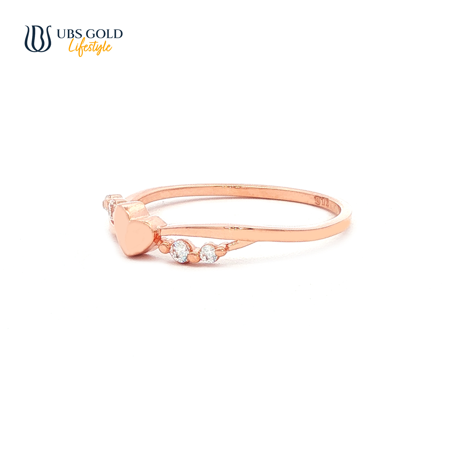 UBS Gold Cincin Emas Millie Molly - Cc17566 - 17K