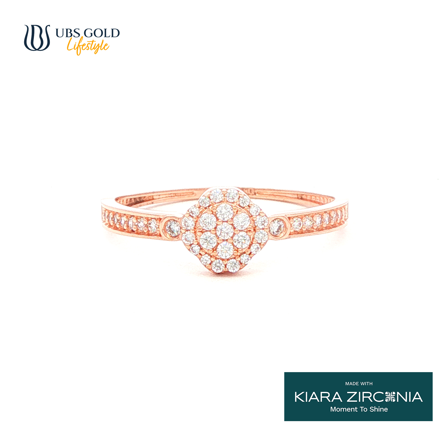 UBS Gold Cincin Emas - Cc17610 - 17K
