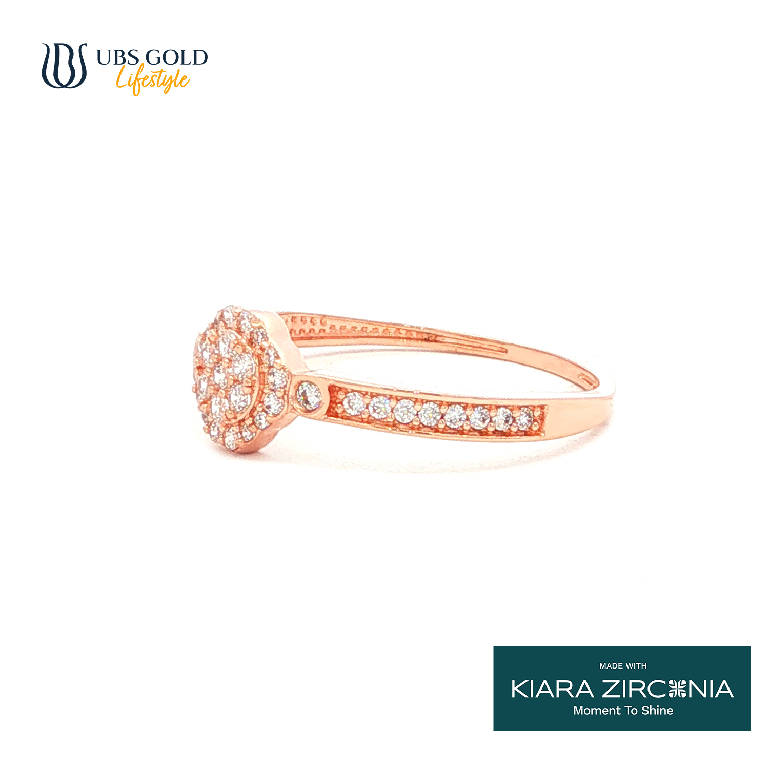 UBS Gold Cincin Emas - Cc17610 - 17K