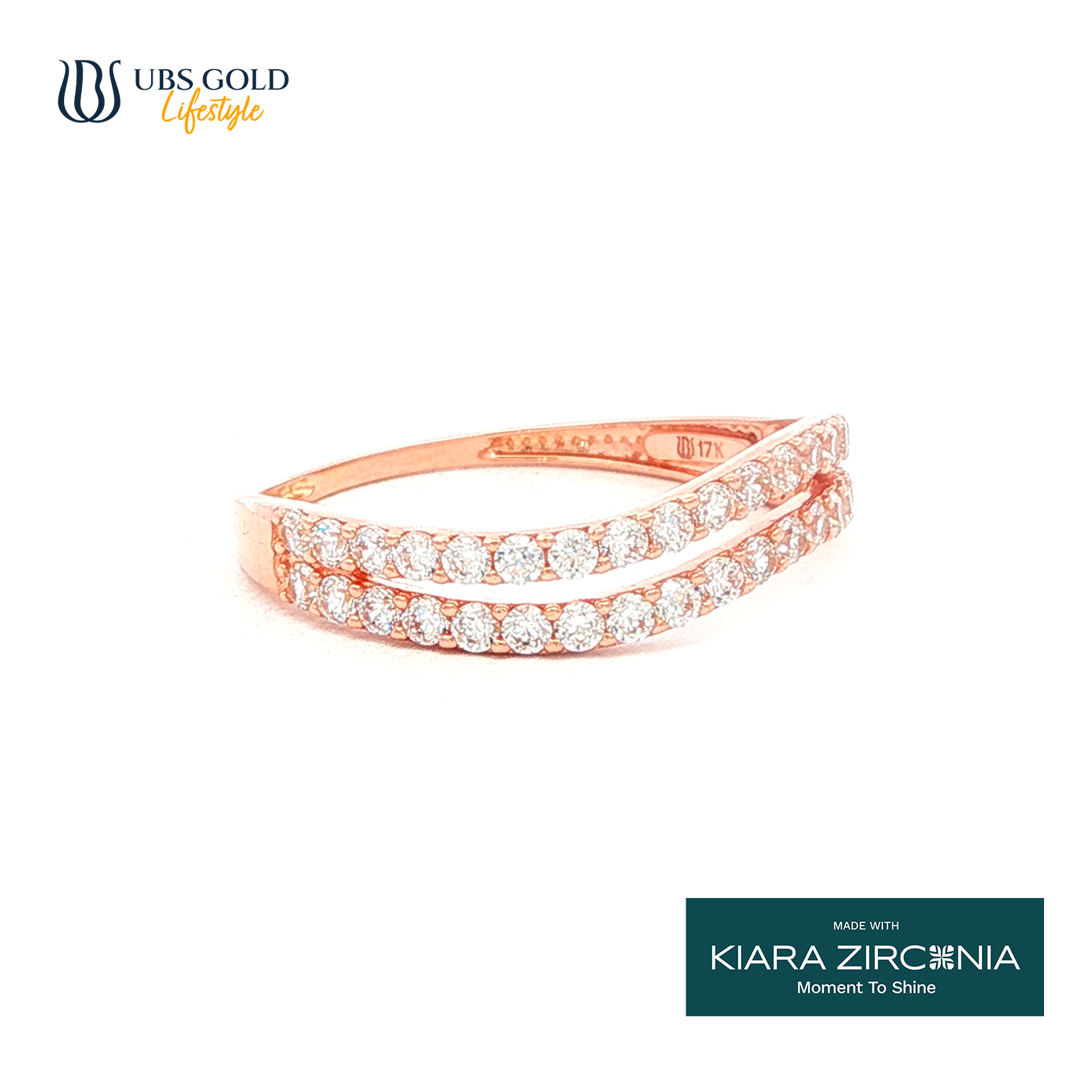 UBS Gold Cincin Emas - Cc17612 - 17K