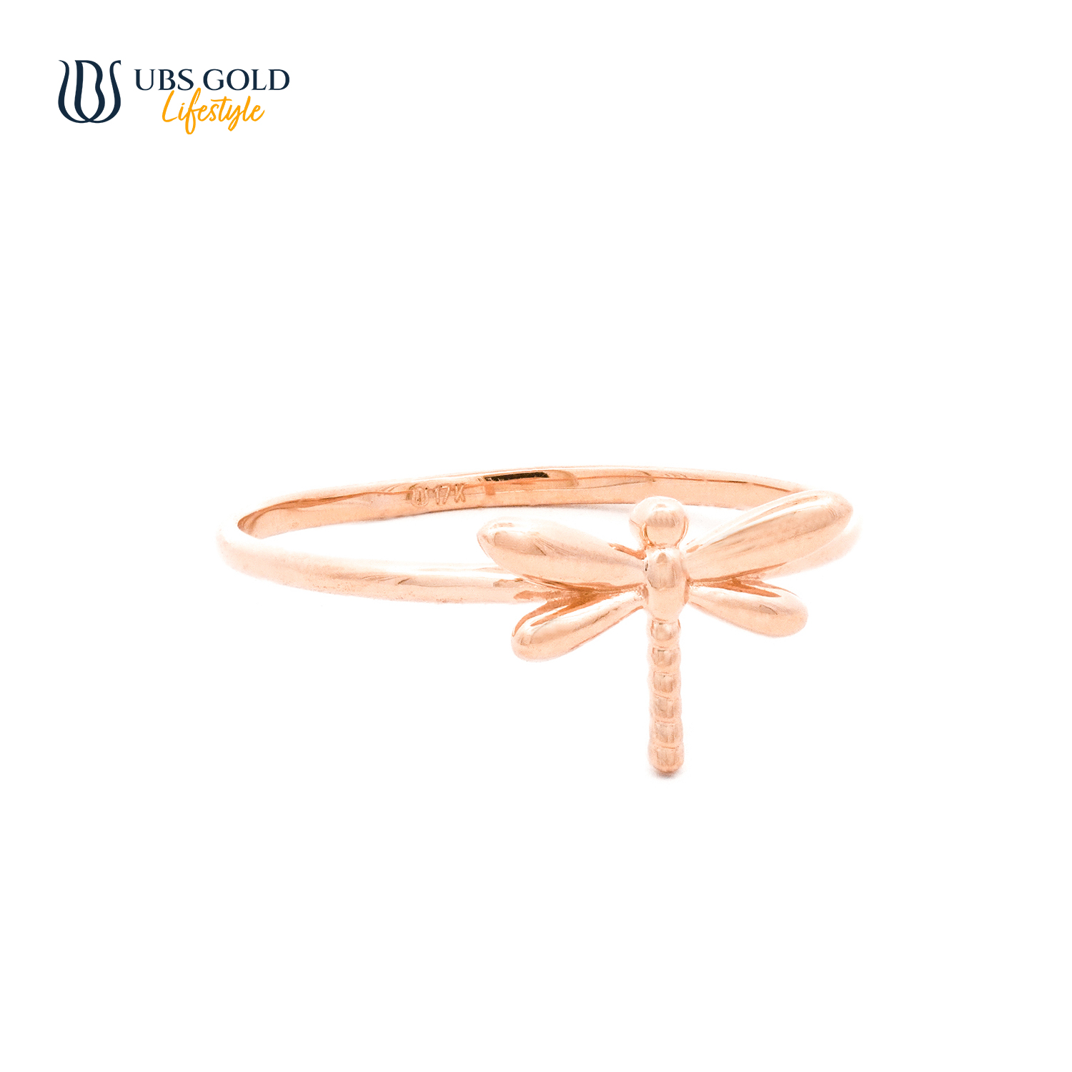 UBS Gold Cincin Emas Millie Molly - Cc70834 - 17K