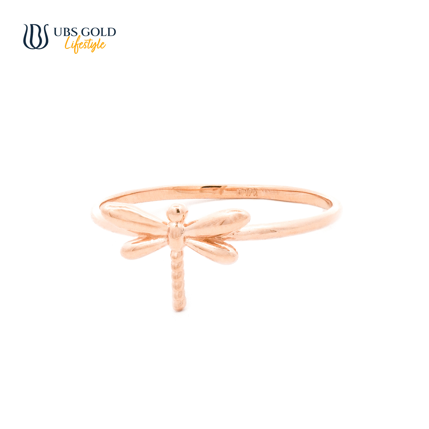 UBS Gold Cincin Emas Millie Molly - Cc70834 - 17K