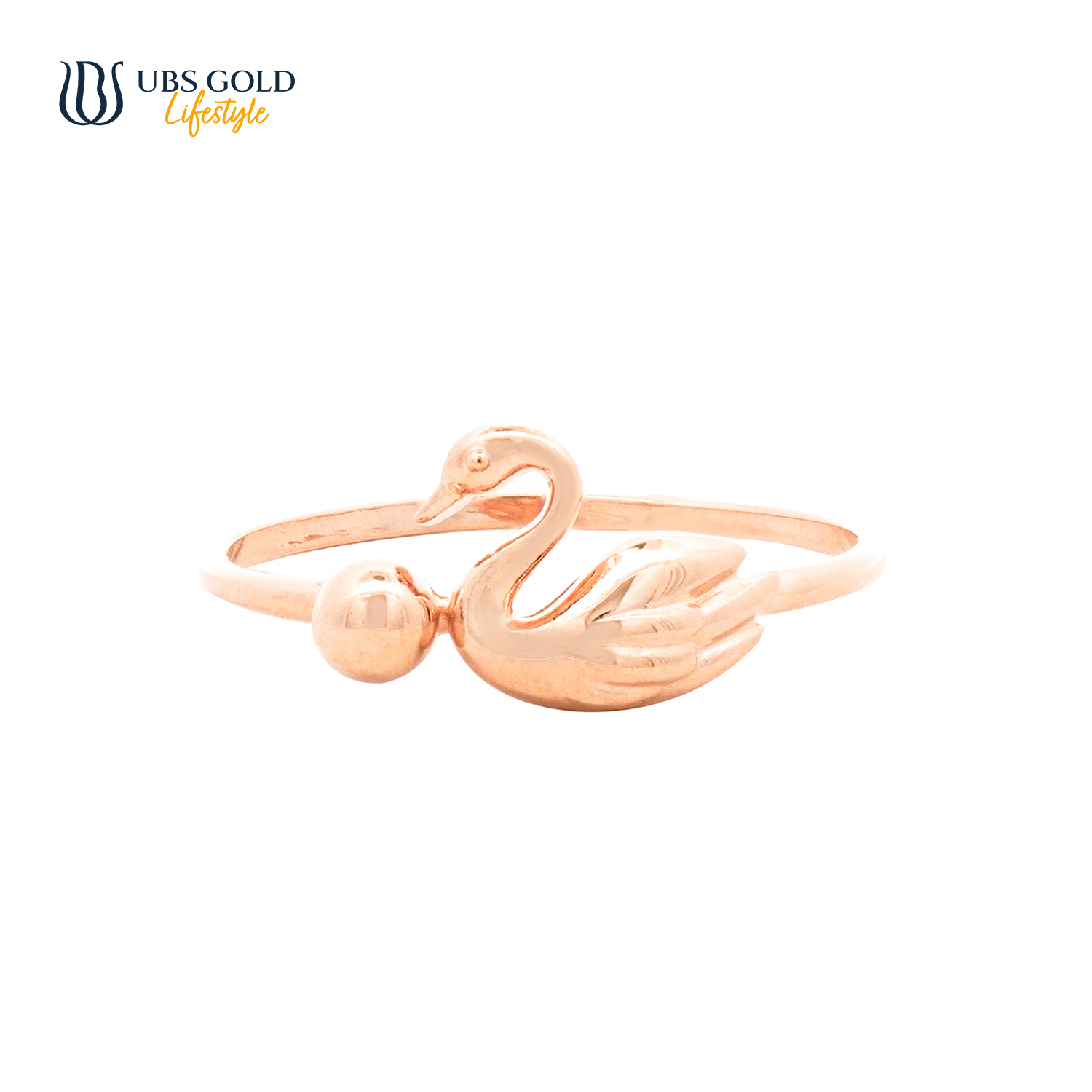 UBS Gold Cincin Emas Millie Molly - Cc70837 - 17K