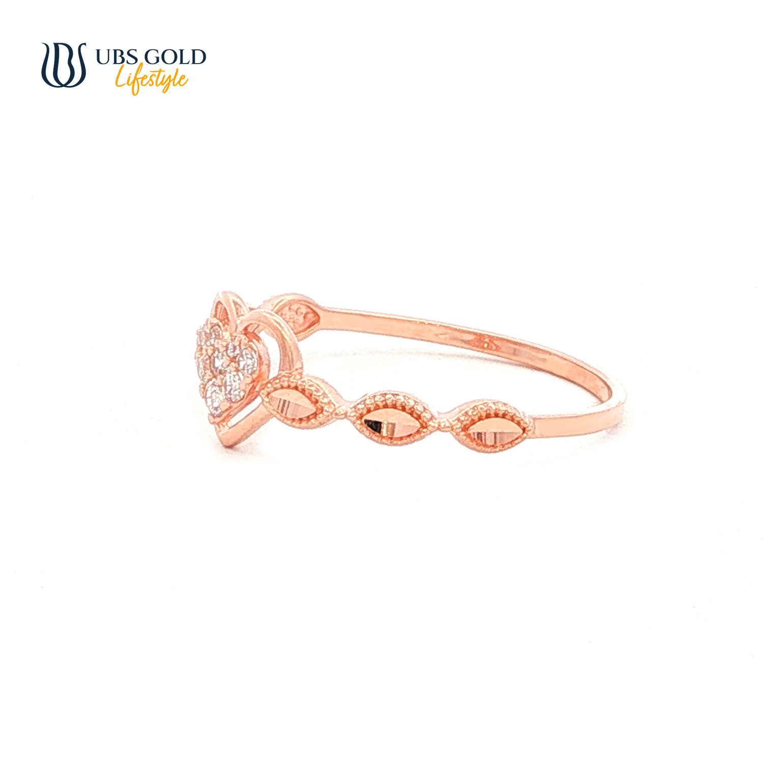 UBS Gold Cincin Emas Millie Molly - Ccs3882 - 17K