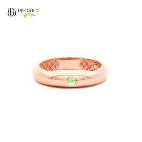 UBS Gold Cincin Emas Birthstone - Cdc0917-8 - 17K - Aug