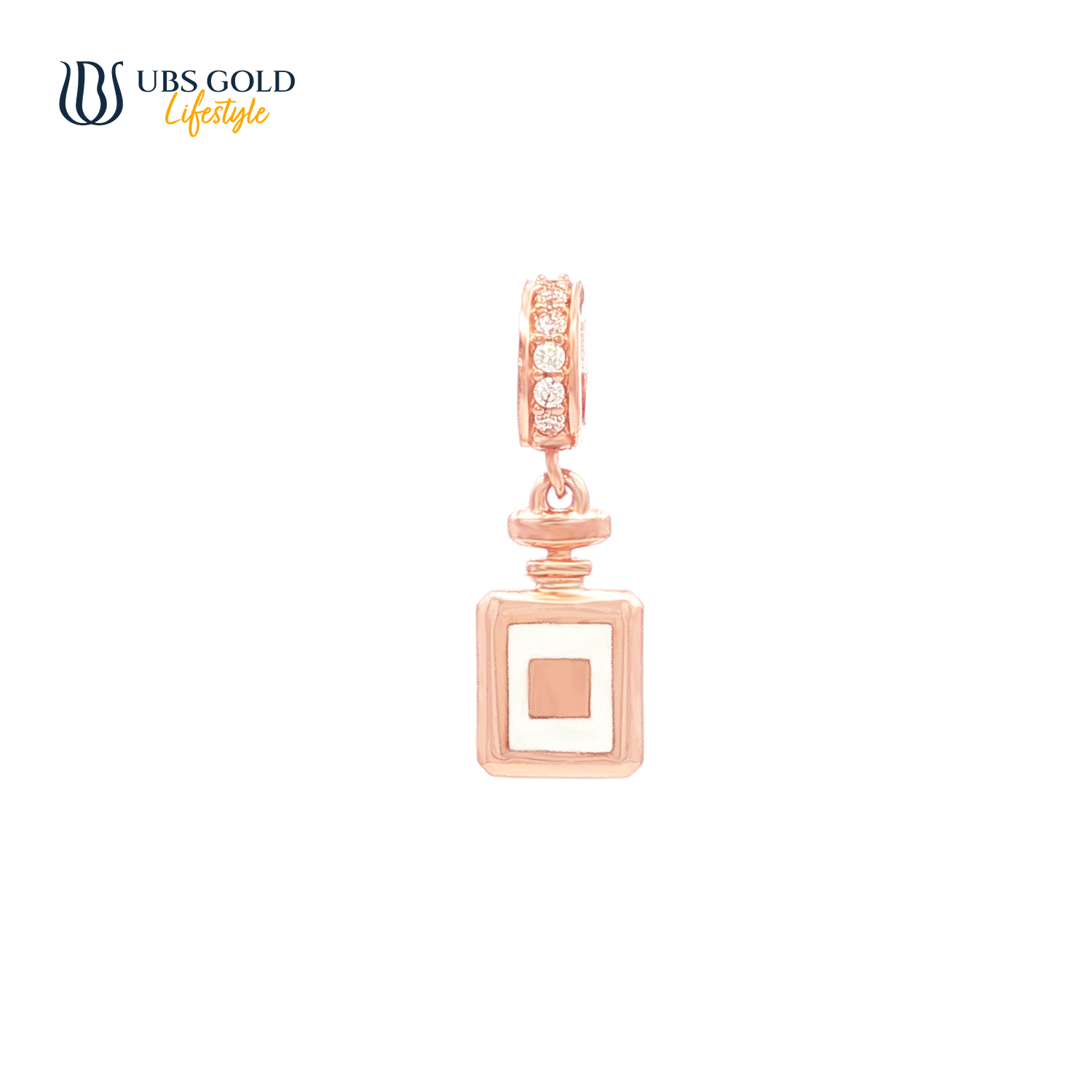 UBS Gold Liontin Emas World Tour Italia Charmee - Cdl0248 - 17K