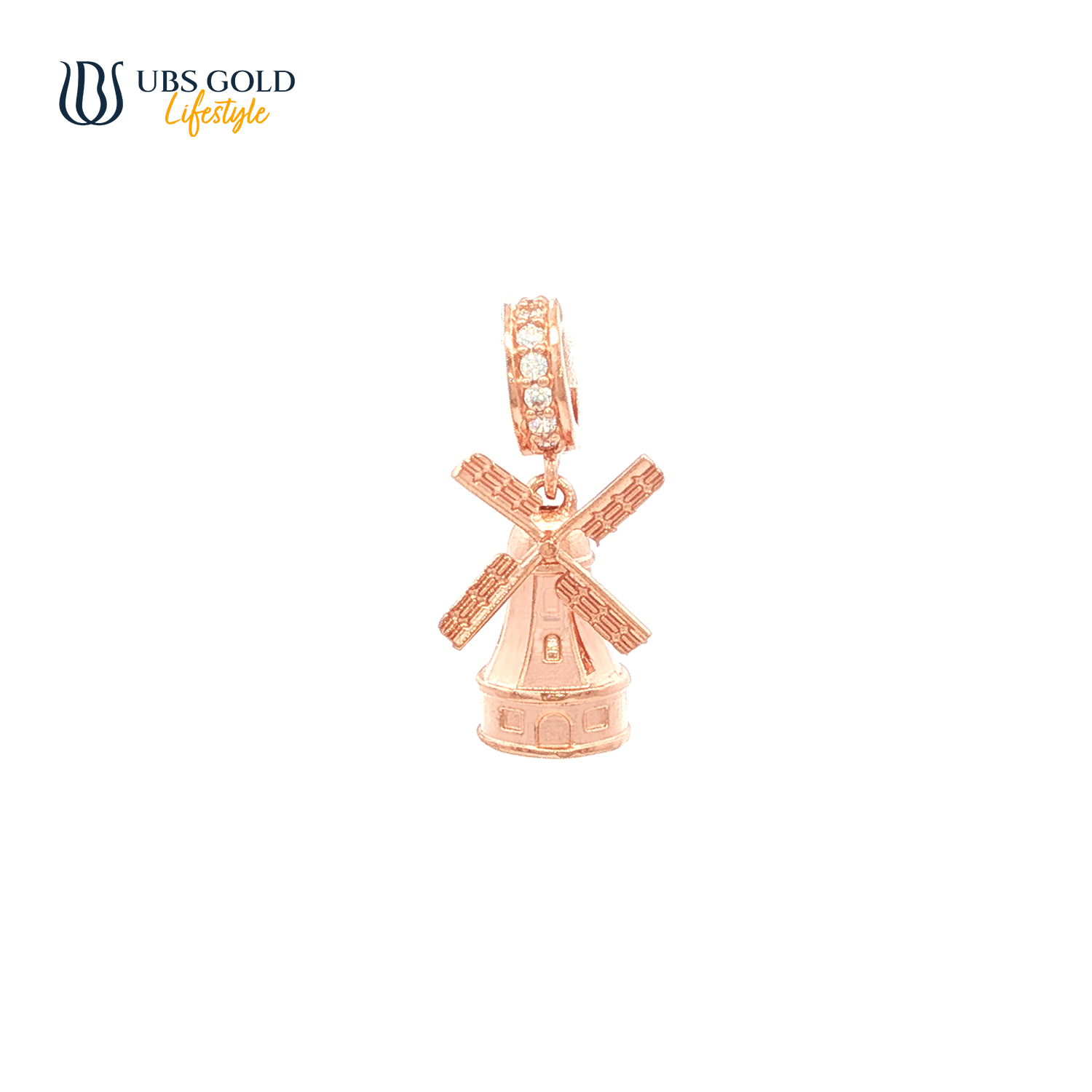 UBS Gold Liontin Emas World Tour Holland Charmee - Cdl0255 - 17K