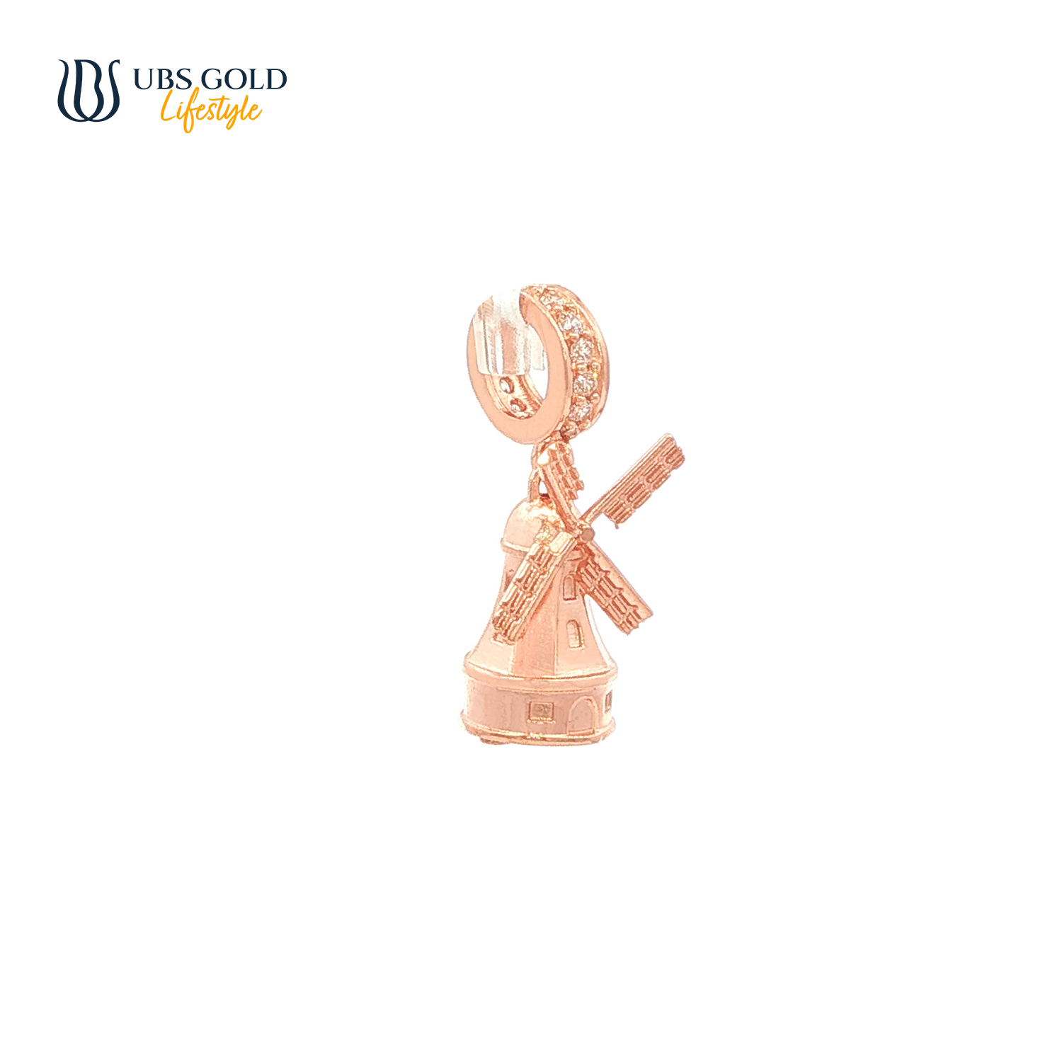 UBS Gold Liontin Emas World Tour Holland Charmee - Cdl0255 - 17K