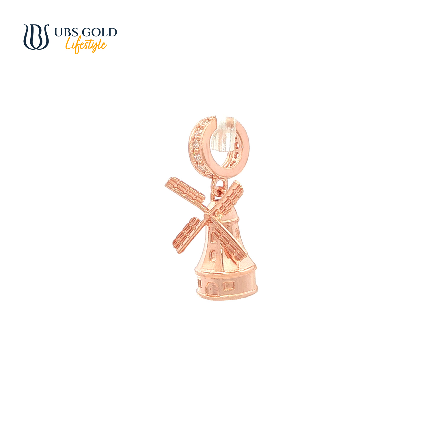 UBS Gold Liontin Emas World Tour Holland Charmee - Cdl0255 - 17K