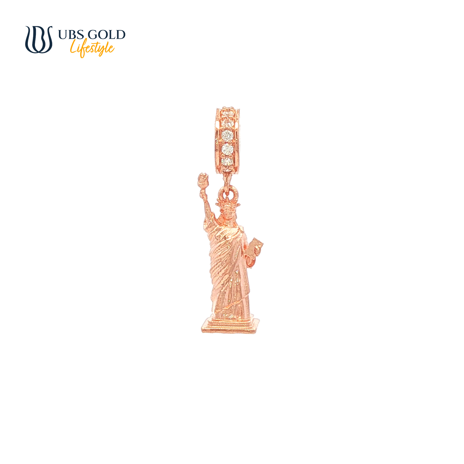 UBS Gold Liontin Emas World Tour USA Charmee - Cdl0268 - 17K