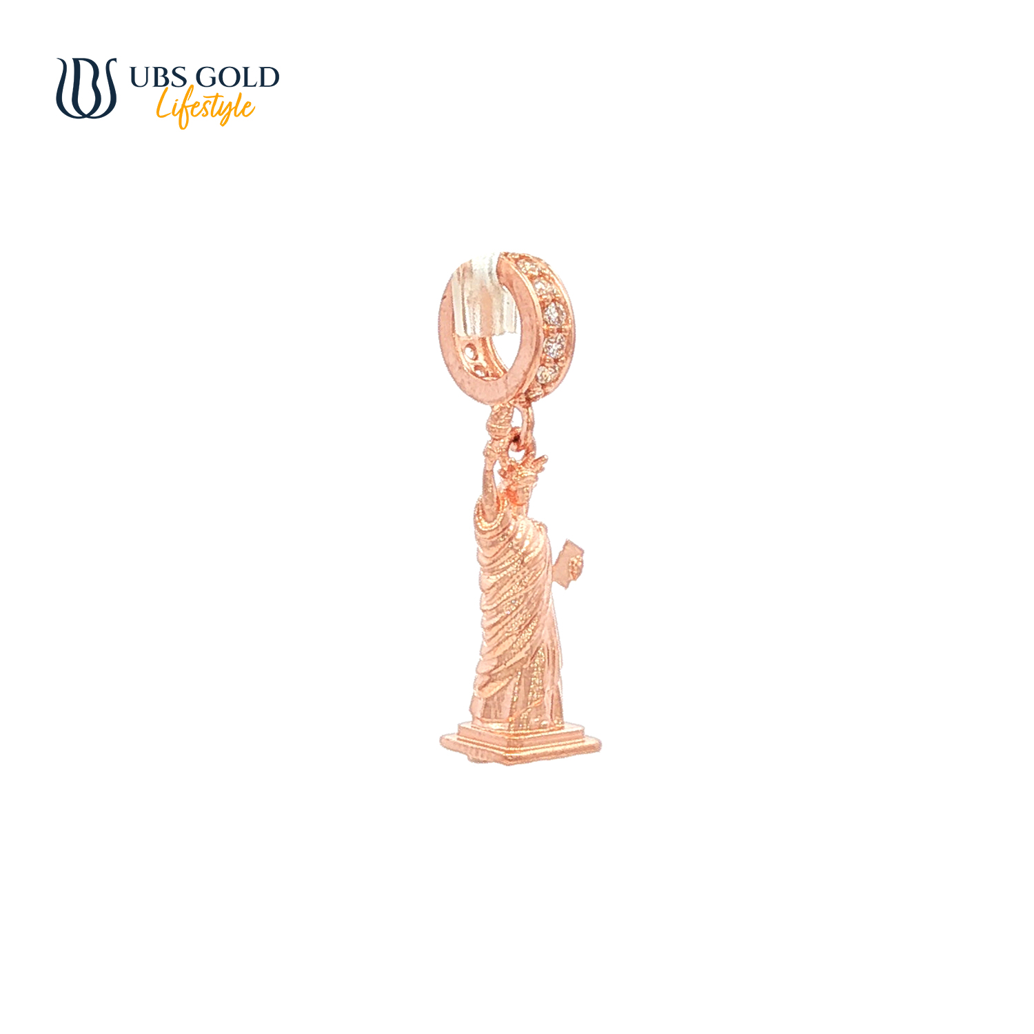 UBS Gold Liontin Emas World Tour USA Charmee - Cdl0268 - 17K