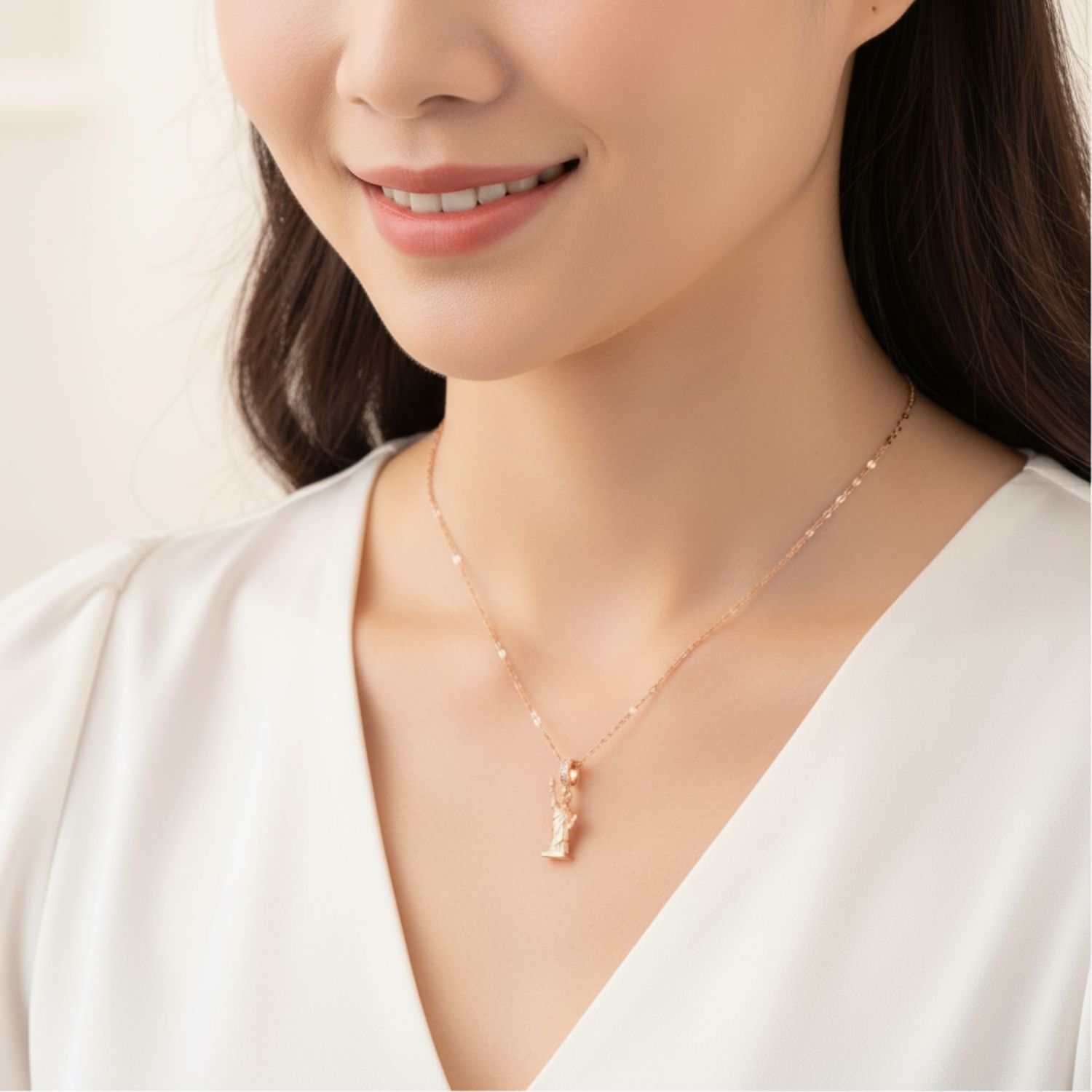 UBS Gold Liontin Emas World Tour USA Charmee - Cdl0268 - 17K