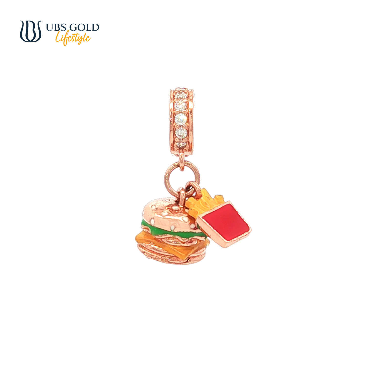 UBS Gold Liontin Emas World Tour USA Charmee - Cdl0284 - 17K