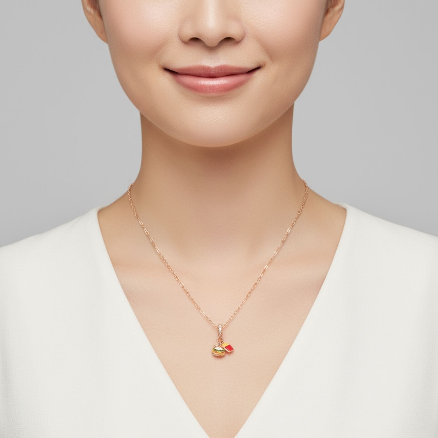 UBS Gold Liontin Emas World Tour USA Charmee - Cdl0284 - 17K