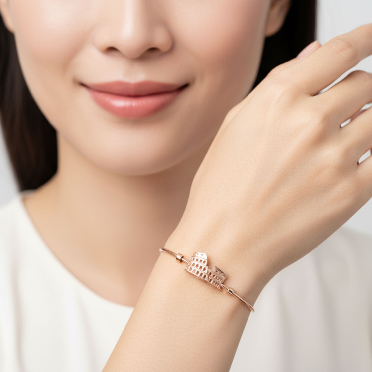 UBS Gold Liontin Emas World Tour Italia Charmee - Cdm0343 - 17K