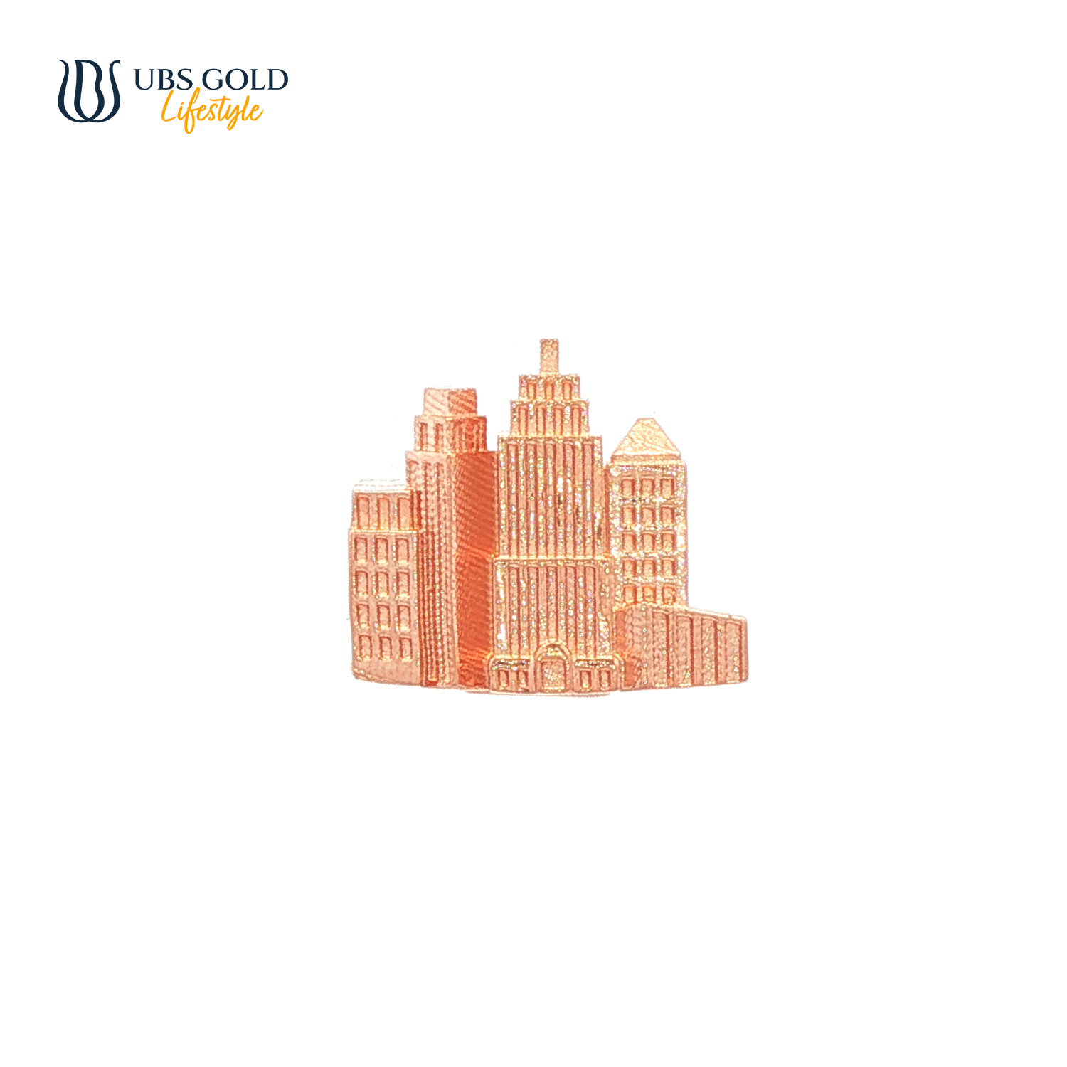 UBS Gold Liontin Emas World Tour USA Charmee - Cdm0348 - 17K