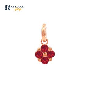 UBS Gold Liontin Emas Birthstone - Clb3763-1 - 17K - Jan