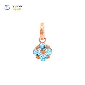 UBS Gold Liontin Emas Birthstone - Clb3763-3 - 17K - Mar