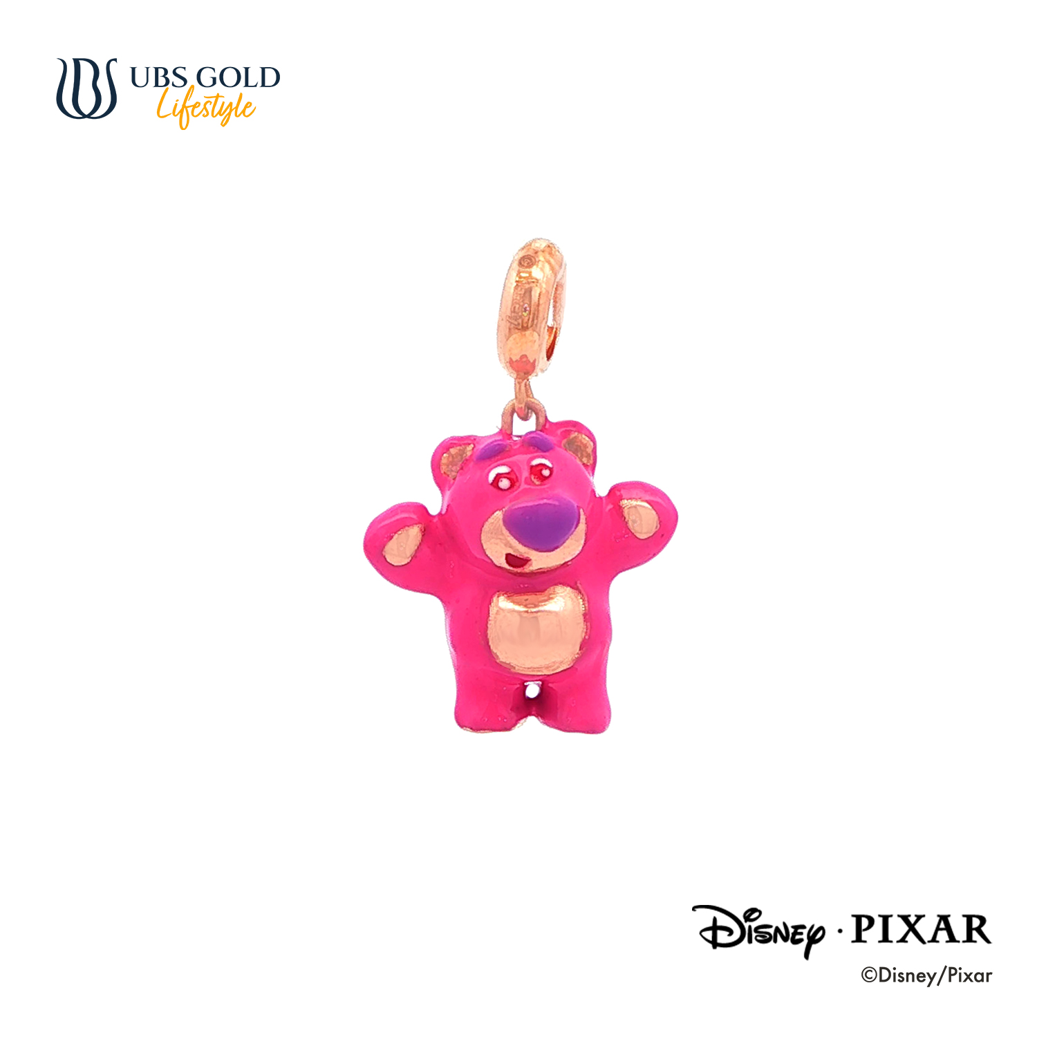 UBS Gold Liontin Emas Disney Lotso Sweetie - Cly0072 - 17K