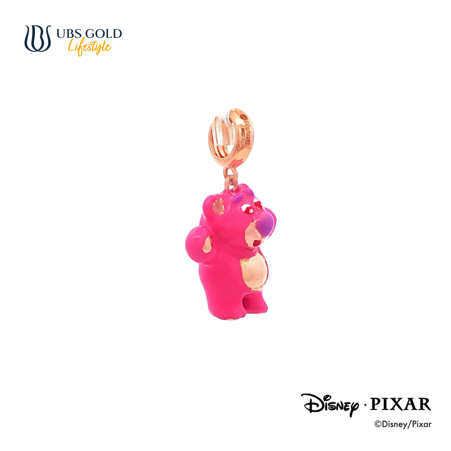 UBS Gold Liontin Emas Disney Lotso Sweetie - Cly0072 - 17K