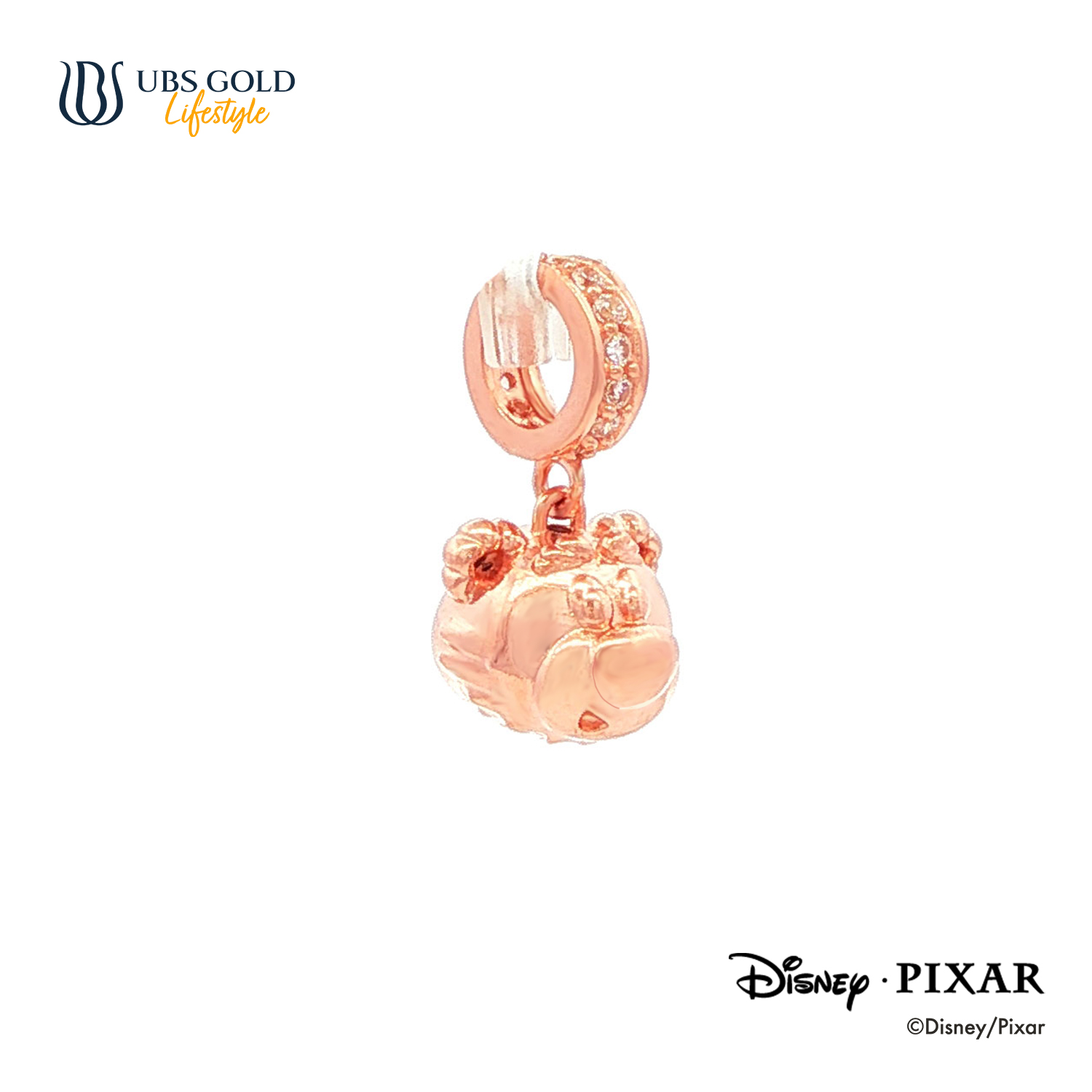 UBS Gold Liontin Emas Disney Lotso Sweetie - Cly0073 - 17K