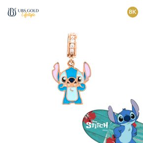 UBS Gold Liontin Emas Disney Stitch Charmee - Cly0076K - 8K