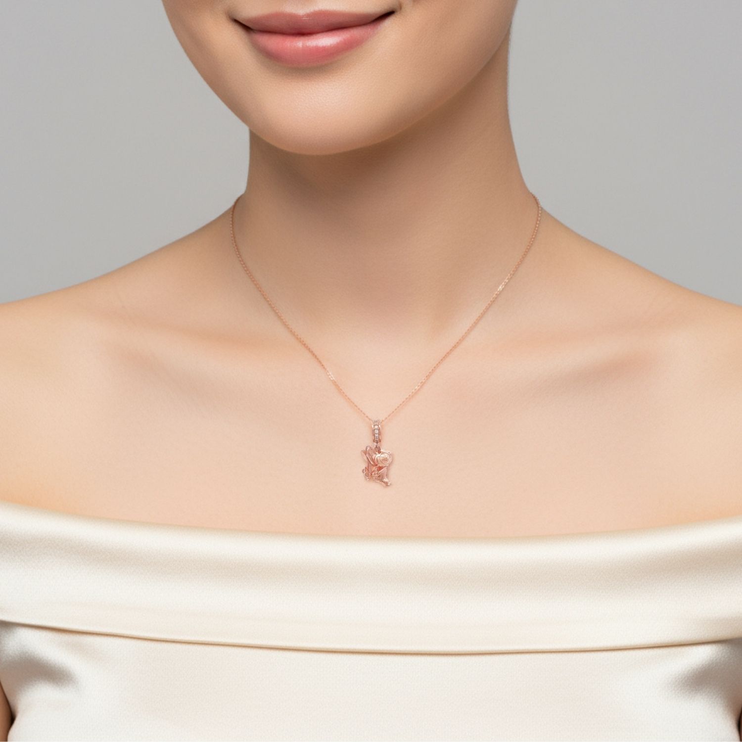 UBS Gold Liontin Emas Disney Stitch Charmee - Cly0085 - 17K