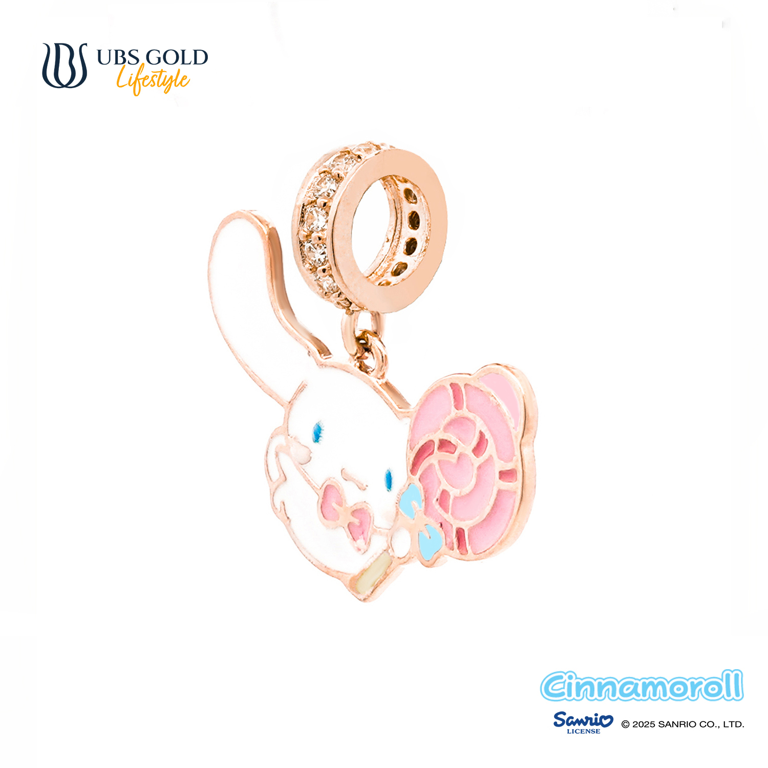 UBS Gold Liontin Emas Sanrio Cinnamoroll Sweetie - Cmz0031 - 17K