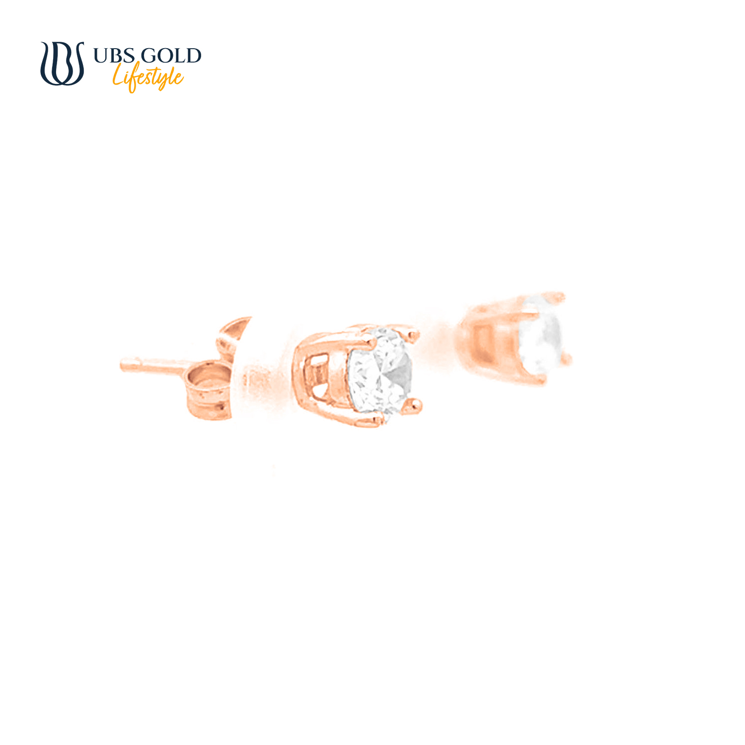 UBS Gold Anting Emas Solitaire - Cwb1035 - 17K