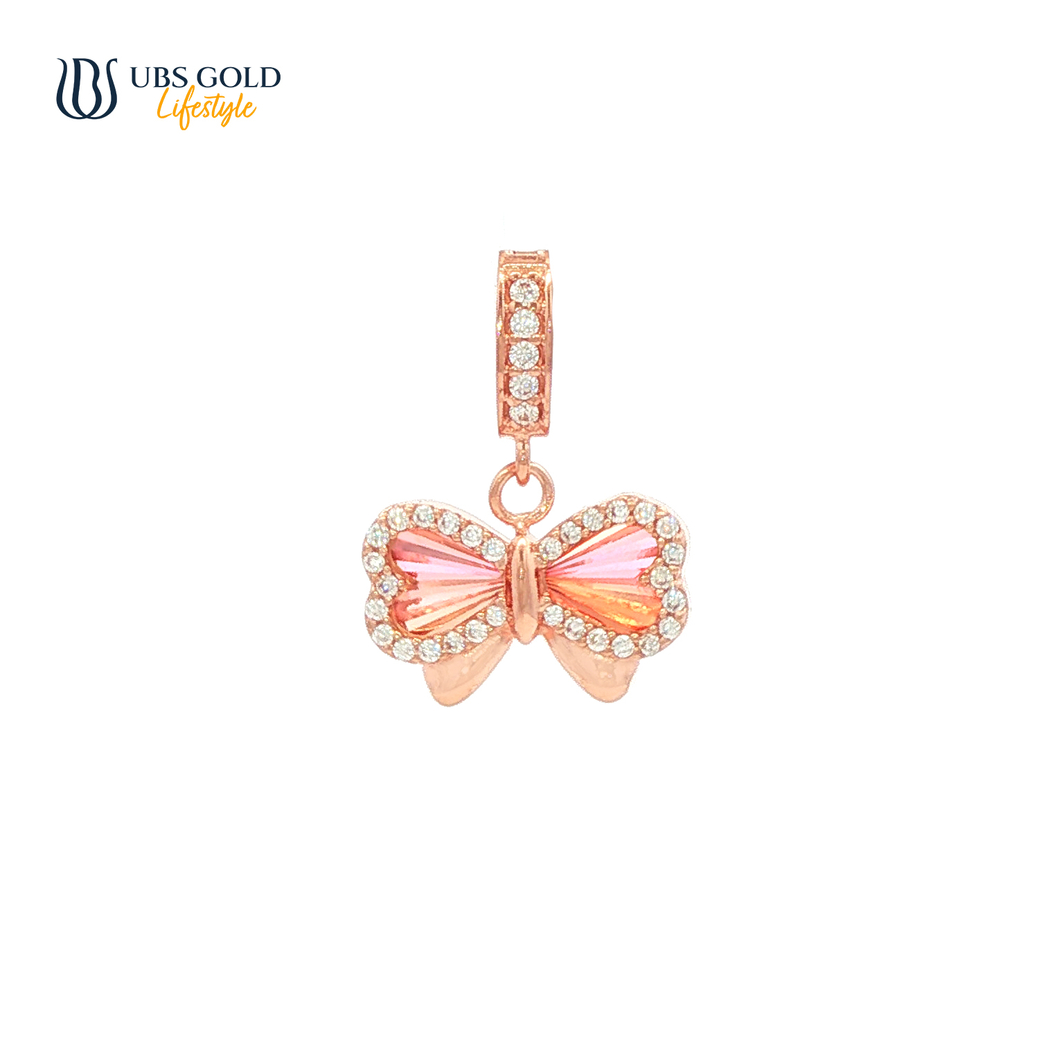 UBS Gold Liontin Emas Brigita Rainbow Charmee - E6l0043 - 17K